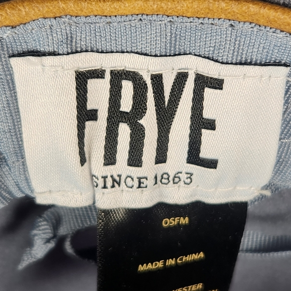FRYE Cowboy Hat One Size Blue Western - Picture 4 of 11